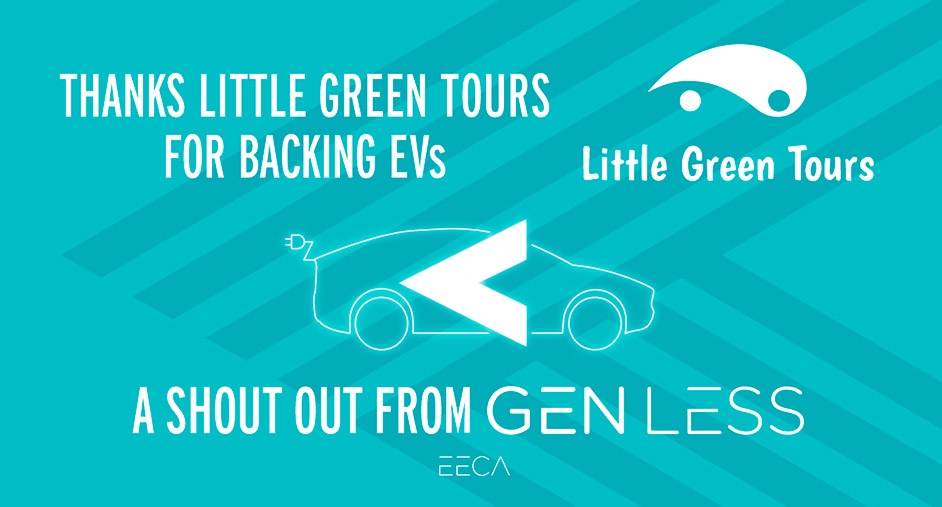 GenLess EV Shout Out Little Green Tours Gen Less